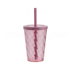 Copo Joy Cup Rosa Bebe 400ML