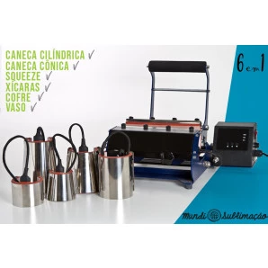 PRENSA DE CANECA 6X1- MUNDI- 110V